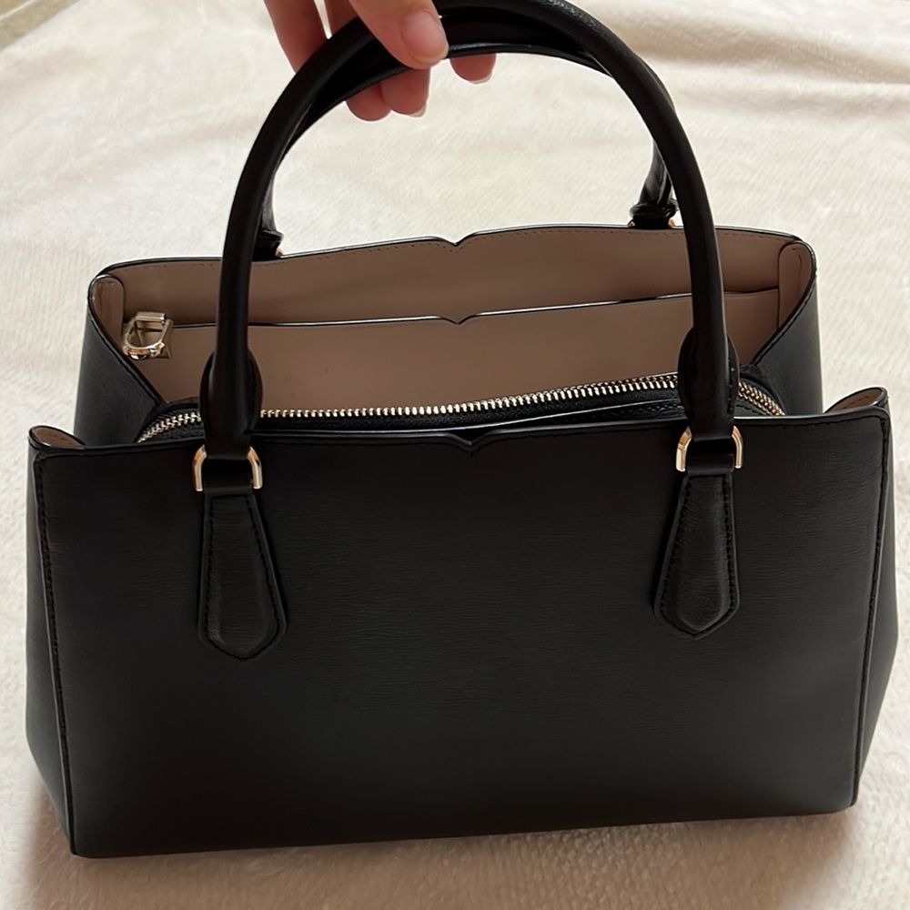 Kate Spade Triple Compartment Satchel - Black - Picture 3 of 8